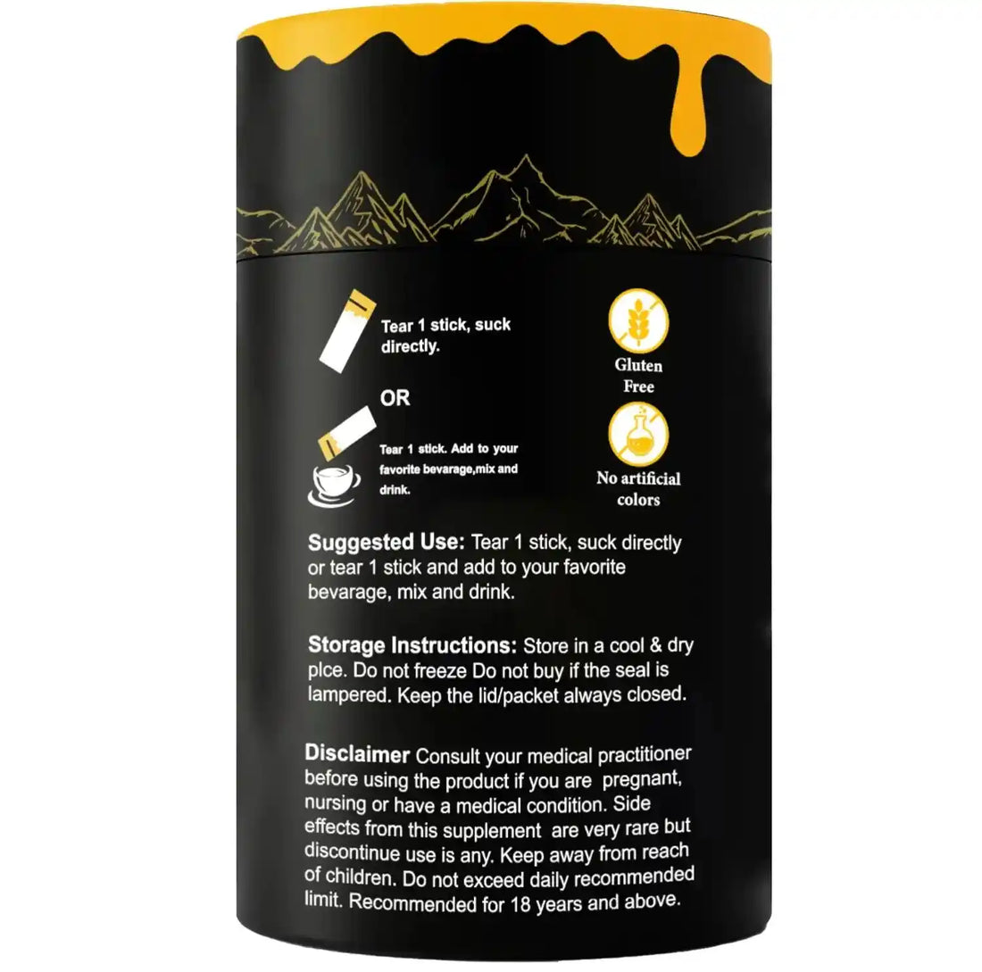 SHILAJIT HONEY STICKS (30 sticks)