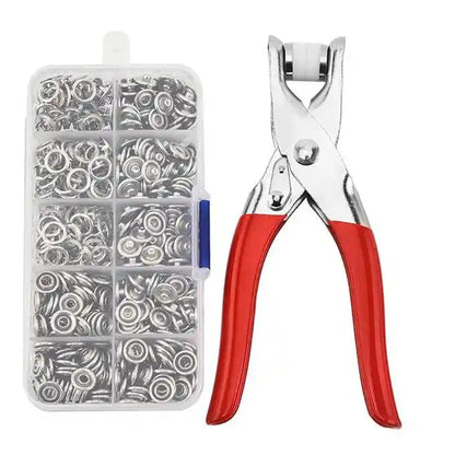 FixBouton™ – Kit de Boutons Pression 100 Pièces