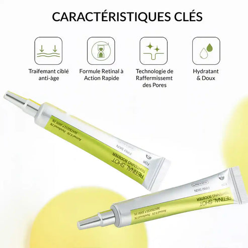 Pack Retinol & Retinal Shot – Soin Anti-Âge & Peau Lisse 🇬🇳