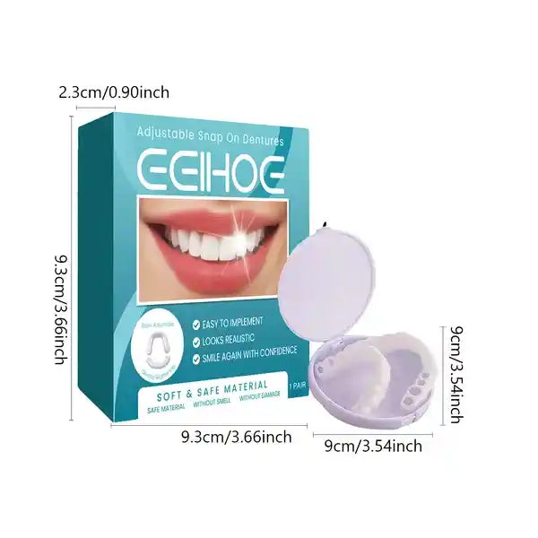 Kit de Dents Ajustables – Sourire Confiant Instantané 🇨🇩
