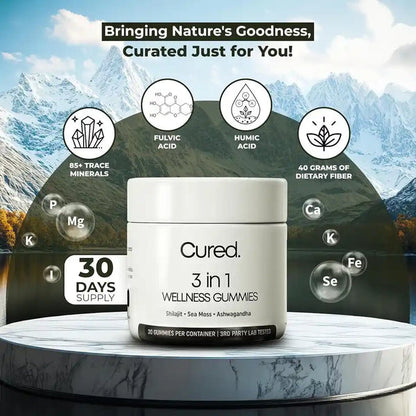 CURED® – Des gummies naturels qui te font du bien