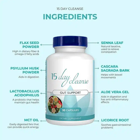 15 Day Cleanse – Ventre plus léger, vie plus légère